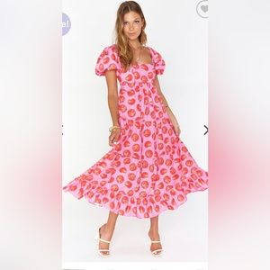 Show Me Your Mumu Tomato Dress 🍅